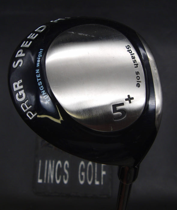 PRGR Speed Hit Splash Sole 5 Wood Regular Graphite Shaft PRGR Grip