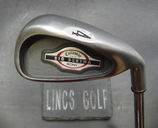 Callaway Big Bertha 2002 4 Iron Uniflex Steel Shaft Royal Grip