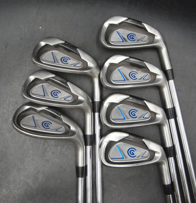 Set of 7 x Cleveland CG Irons 5-SW Stiff Steel Shafts Cleveland Grips