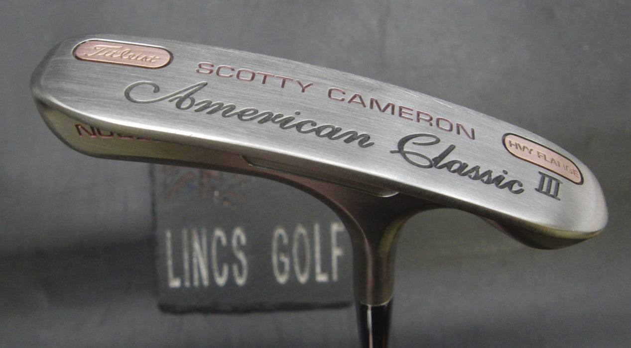 Scotty Cameron American Classic III Putter Steel Shaft 84cm Titleist Grip*