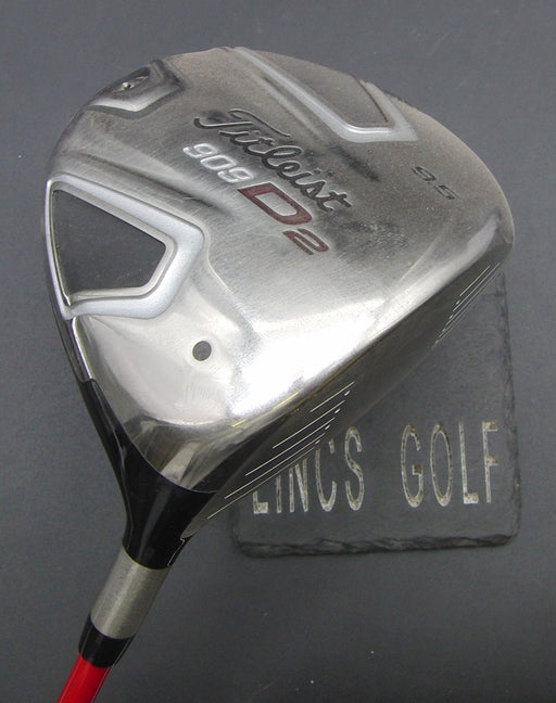 Titleist 909D2 9.5° Driver Stiff Graphite Shaft Titleist Grip*