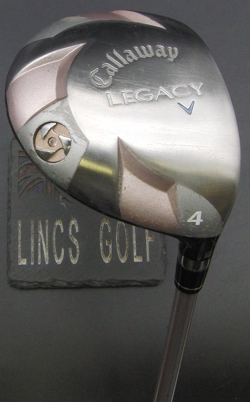 Ladies Callaway Legacy 18.5° 4 Wood Ladies Graphite Shaft Lamkin Grip