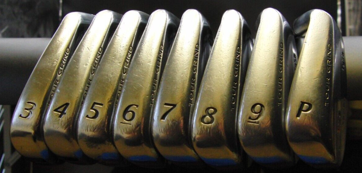 Set of 8 x Wilson Staff 15/25 LIMITED EDITION FG58 Tour Grind Irons 3-PW Regular