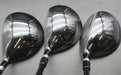 Set of 3 FW-08 Stainless Steel 3+5&7 Woods Regular Graphite Shafts David Grips
