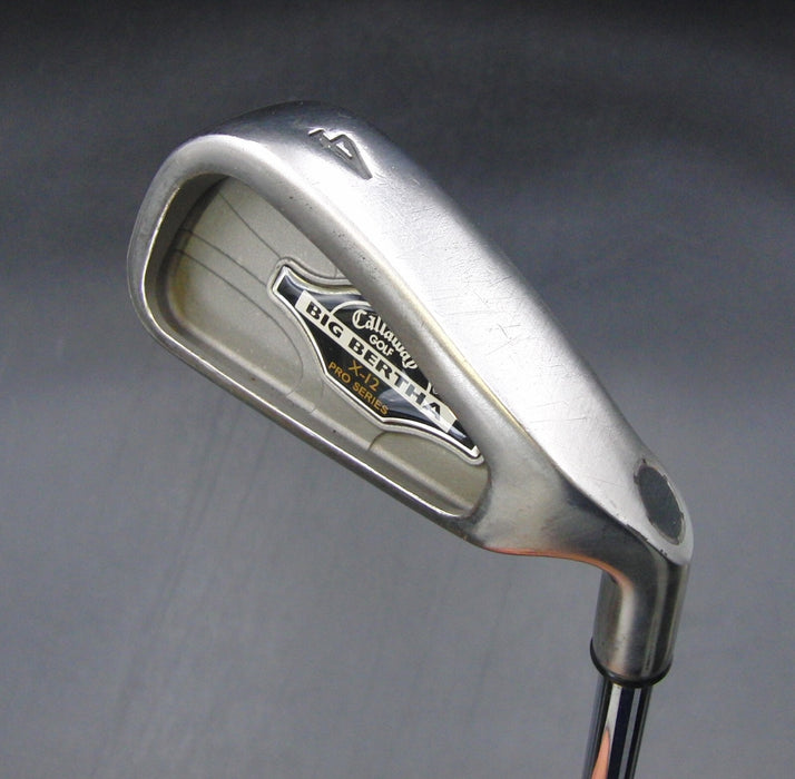 Callaway Big Bertha X-12 Pro Series 4 Iron Regular Steel Shaft Royal Grip