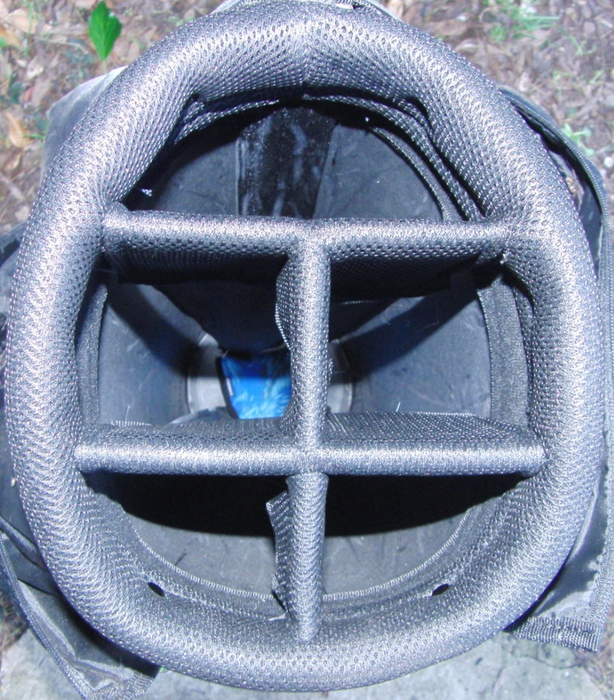 5 Division Mizuno T-Zoid Golf Cart Carry Trolley Golf Clubs Bag*