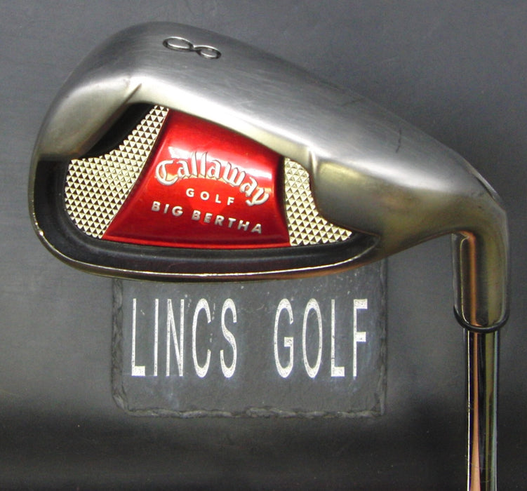 Callaway Big Bertha 2008 8 Iron Stiff Steel Shaft Iomic Grip