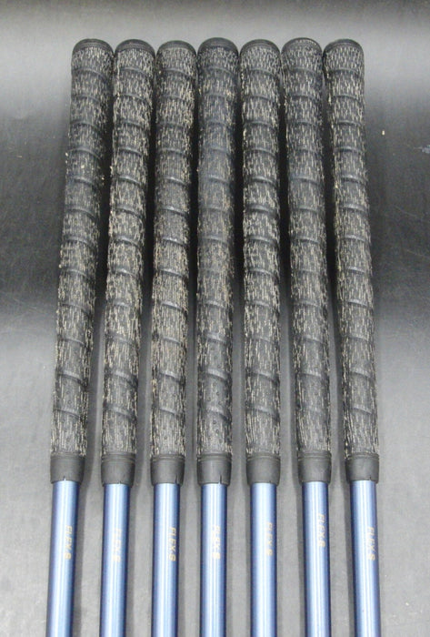 Set of 7 x TaylorMade V721 MidSize Irons 4-PW Stiff Graphite Shafts G/P Grips