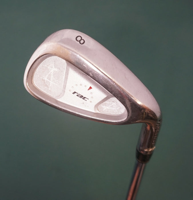 TaylorMade RAC OS 8 Iron Stiff Steel Shaft TackiMac Grip