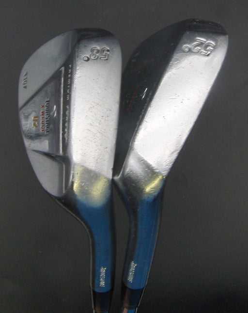 Set of 2 Bridgestone Tourstage 52° Gap + 58° Sand Wedges Stiff Steel Shafts