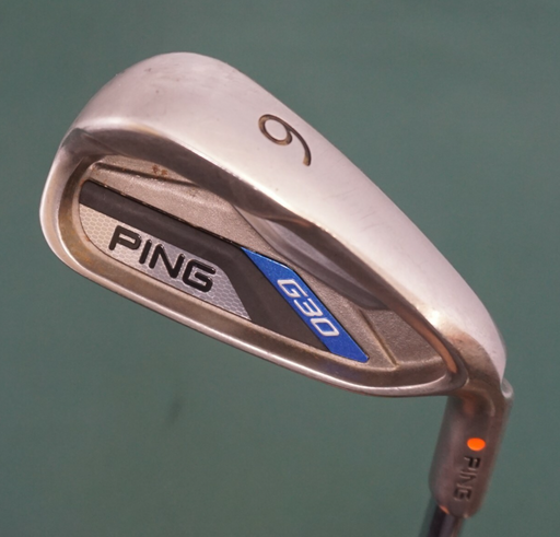 Ping G30 Orange Dot 6 Iron Regular Steel Shaft Ping Grip
