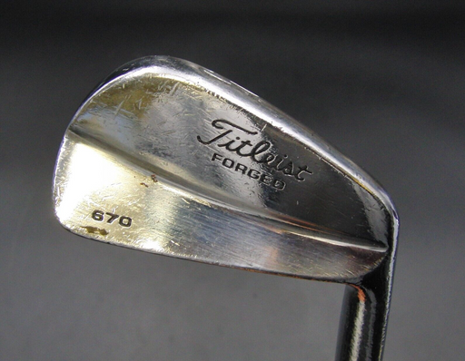 Titleist 670 Forged 5 Iron Regular Flex Steel Shaft Lamkin Grip
