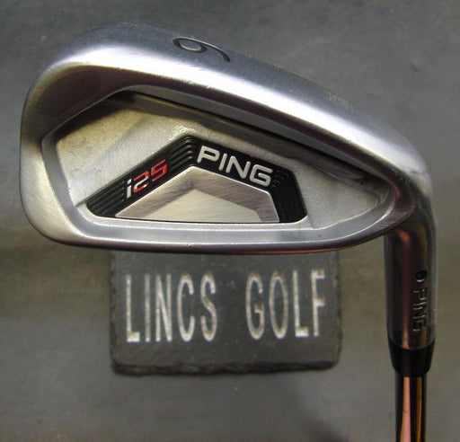 Ping i25 Black Dot 6 Iron Stiff Steel Shaft Golf Pride Grip