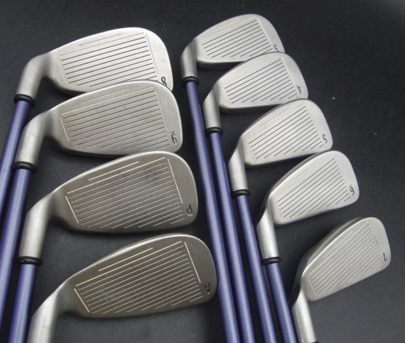Set of Callaway Big Bertha Irons 3-PW+AW + Callaway Driver + 4 + 5 Wood + Putter