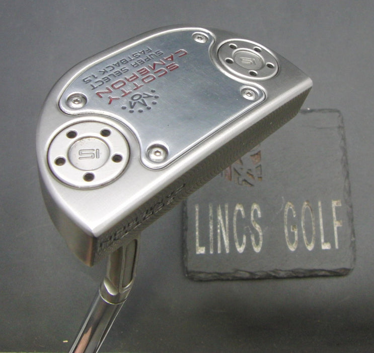 Scotty Cameron Super Select Fastback 1.5 Putter Steel Shaft 86cm Length*