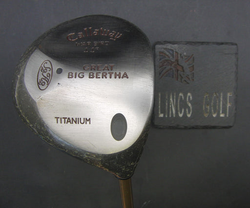 Callaway Great Big Bertha Warbird 11° Driver Stiff Graphite Shaft Callaway Grip