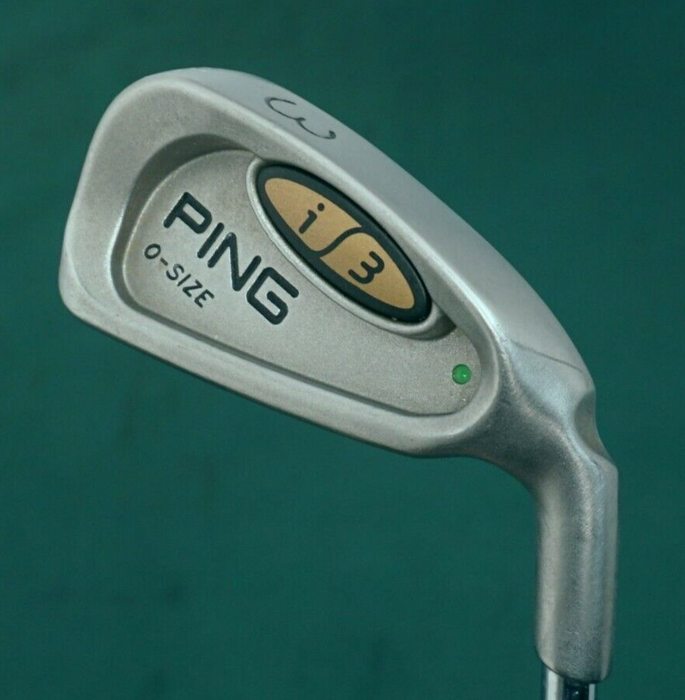 Ping i3 O-Size Green Dot 3 Iron Stiff Steel Shaft Ping Grip