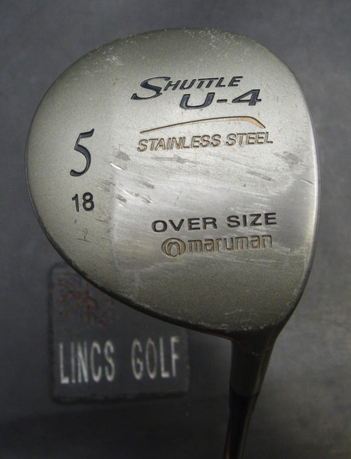 Maruman Shuttle U4 OverSize 18° 5 Wood Regular Graphite Shaft Maruman Grip