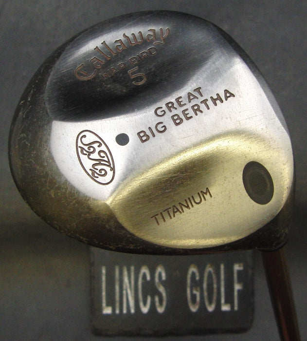 Ladies Callaway Great Big Bertha 5 Wood Ladies Graphite Shaft Royal Grip