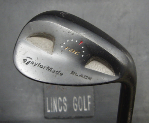 TaylorMade rac Black 58° Sand Wedge Stiff Steel Shaft TaylorMade Grip