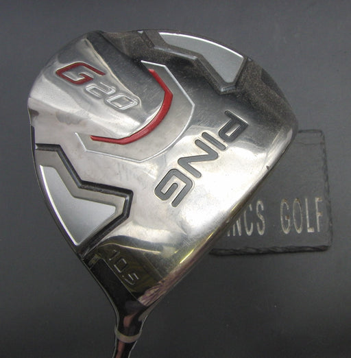 Ping G20 10.5° Driver Stiff Graphite Shaft Ping Grip*