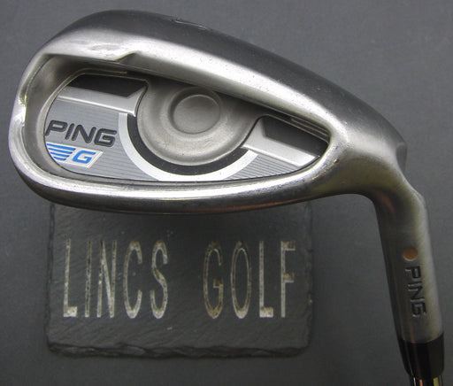 Ping G Series Orange Dot Sand Wedge Stiff Steel Shaft Golf Pride Grip
