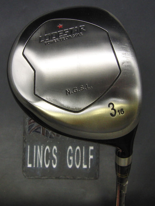 Lodestar Power Delta Sole 16° 3 Wood Regular Graphite Shaft Professional Grip
