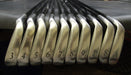 Set of 10x XXIO Tour Special Irons 3-SW+AW Stiff Graphite Shafts Dunlop Grips*