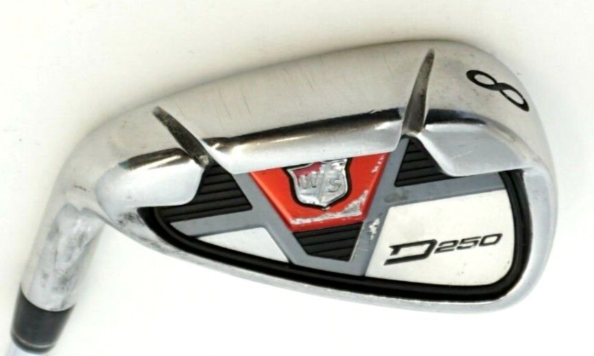 Left Handed Wilson Staff D250 8 Iron Uniflex Steel Shaft Wilson Grip