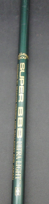Callaway The Biggest Bertha 10° Driver Stiff Graphite Shaft Callaway Grip