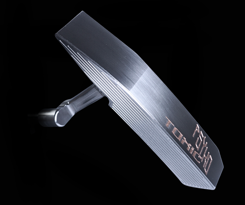 PSYKO TOXIC LONGTAIL CNC Milled Putter Twisted Neck (welded to the head) + HC