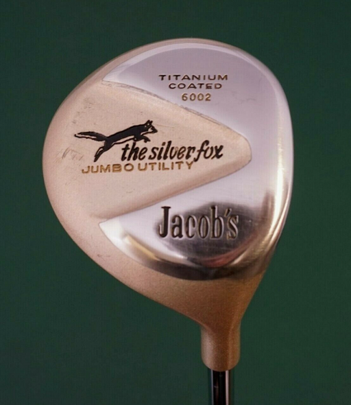 Vintage Jacobs TF6002 Silver Fox Jumbo Utility Wood Regular Steel Shaft