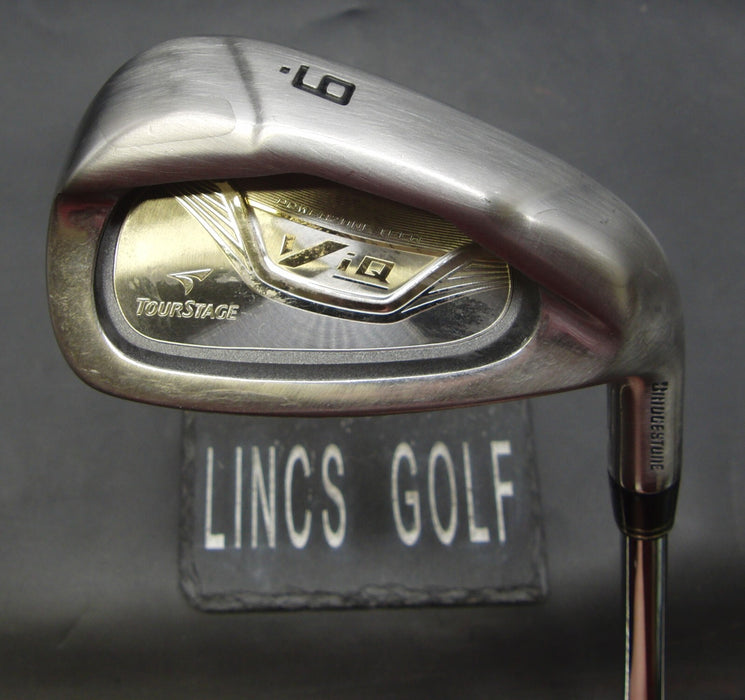Bridgestone Tour Stage ViQ 9 Iron Regular Steel Shaft Tour Stage Grip