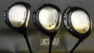 Japanese Set of 3 PRGR Speed Hit+ 3, 4 & 5 Woods Stiff Graphite Shafts