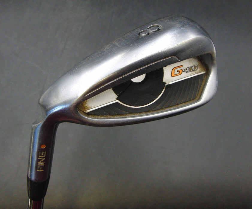 Left Handed Ping G400 Yellow Dot 8 Iron Regular Steel Shaft Golf Pride Grip