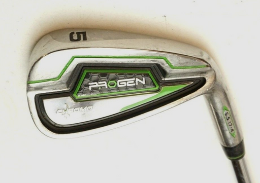 Progen Chromo 5 Iron Progen Stiff Steel Shaft Progen Grip