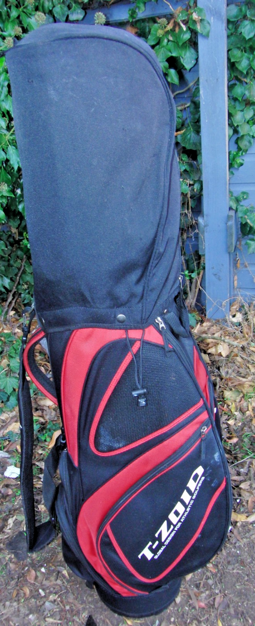 5 Division Mizuno Golf Cart Trolley Carry Clubs Bag*