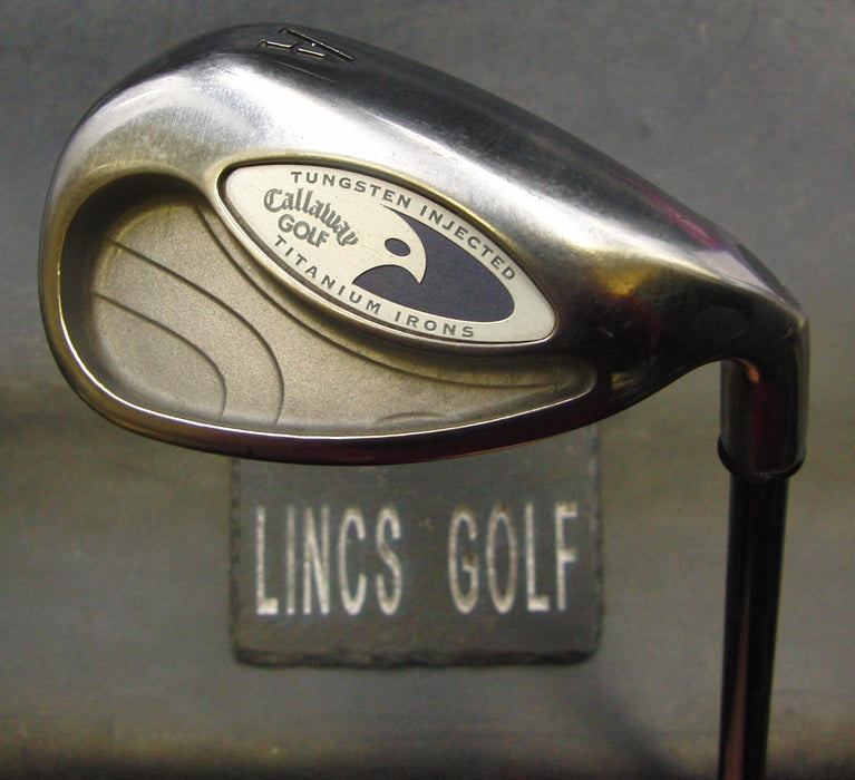 Callaway Tungsten Injected Gap A Wedge Regular Graphite Shaft Golf Pride Grip