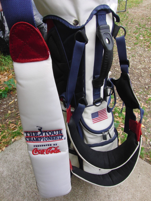 6 Division Coca Cola The Tour Championship Golf Stand Carry Clubs Bag*