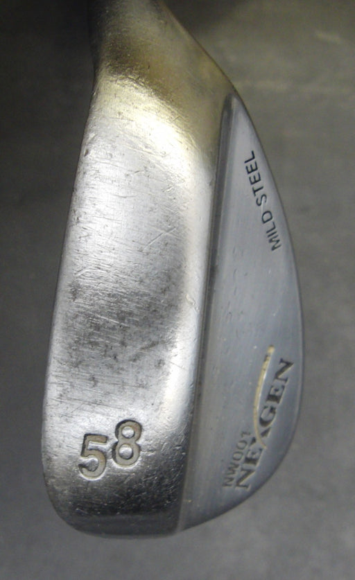 Nexgen NW001 58° Lob Wedge Stiff Steel Shaft Iomic Grip