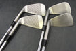 Set of 4 x Maruman Compuma SPSS Irons 4-7 Regular Steel Shafts Maruman Grips