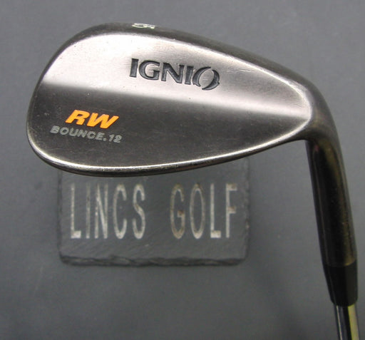 Ignio RW Bounce 12 56° Sand Wedge Regular Steel Shaft Ignio Grip