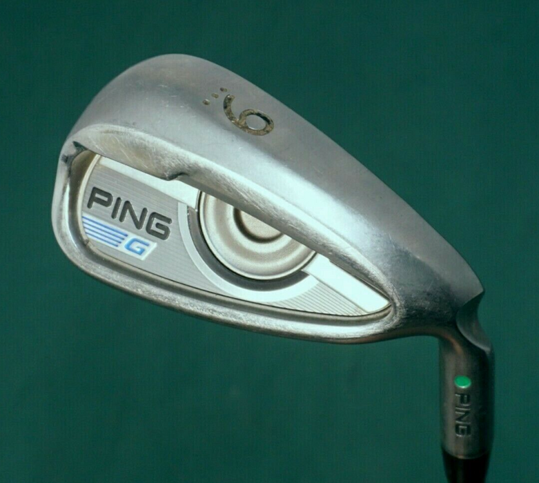 Ping G Series Green Dot 9 Iron Regular Graphite Shaft Golf Pride Grip