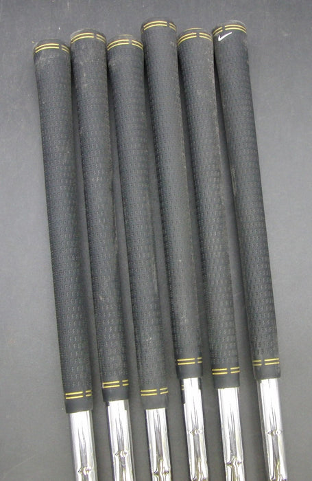 Set of 6x Nike SQ Machspeed Forged 5-PW Irons Stiff Graphite Shafts Nike Grips