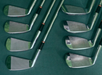 Collectors Set of 8 x Wilson Staff FG53 Goose Neck Forged Irons 3-PW Reg Steel