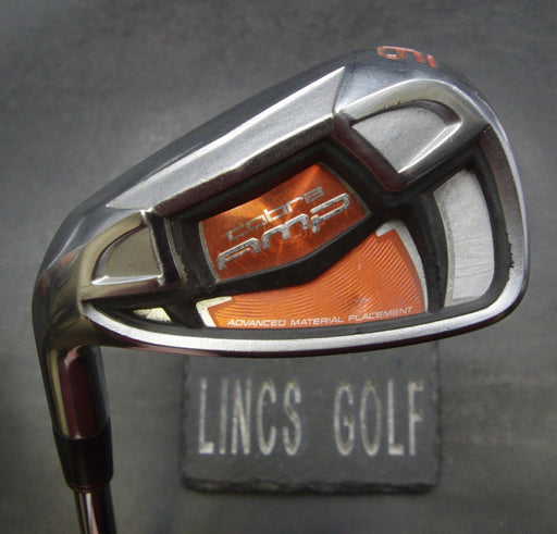 Left Handed Cobra AMP 9 Iron Regular Steel Shaft Cobra Grip