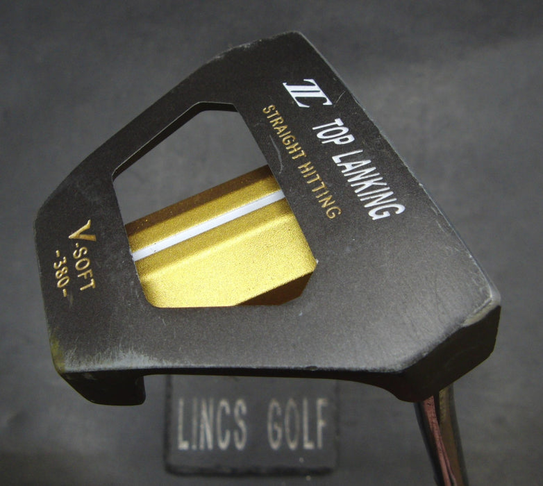 Top Lanking Straight Hitting Putter Steel Shaft 86cm Length West Golf Grip