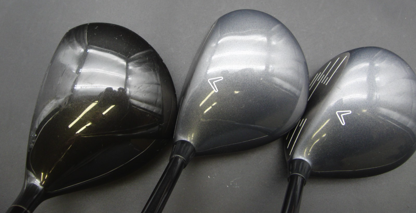 Set of Callaway Big Bertha X-12 3-SW+AW +Driver + 3 Wood + 5 Wood + Putter*