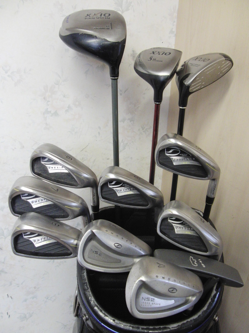 Set Of One Sider Tzuruga 5-PW/SW/GW + XXIO 4 Wood & 5 Wood + Driver + Putter