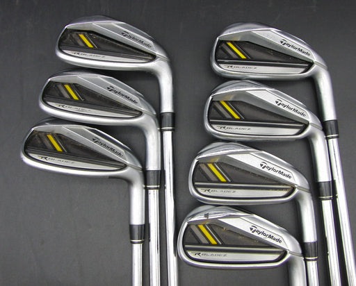 Set of 7x TaylorMade R Bladez 4-PW Irons Regular Steel Shafts TaylorMade Grips